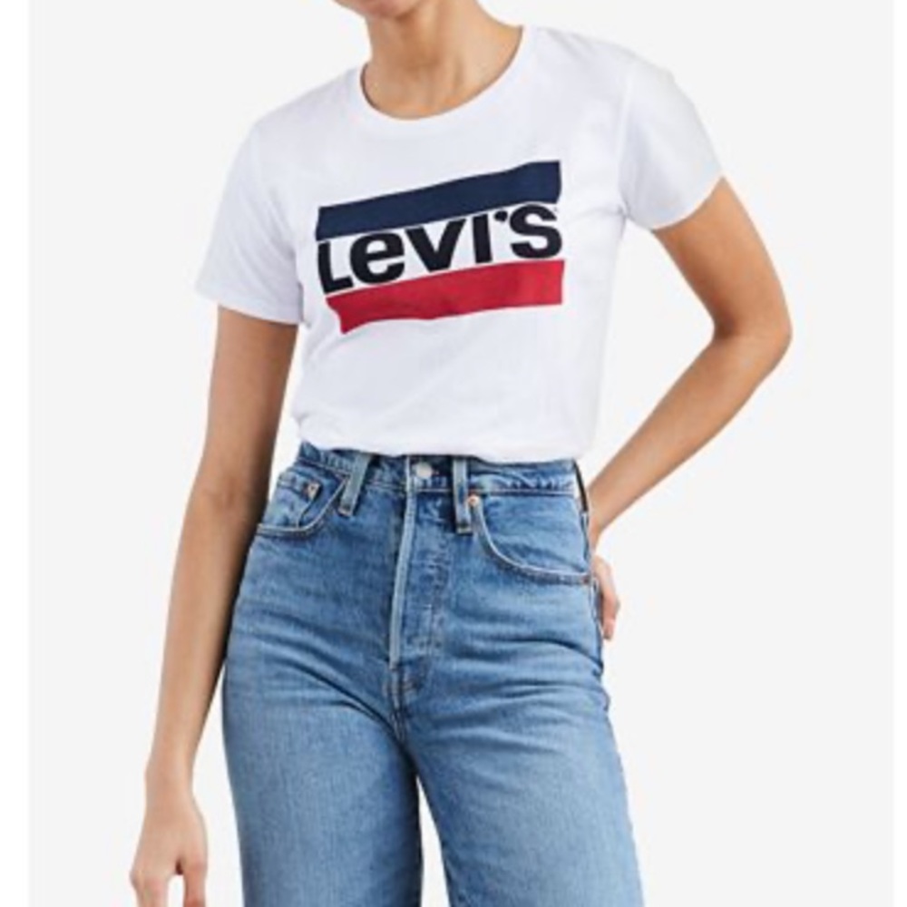 Sportswear Logo Graphic Tee Shirt (plus size)